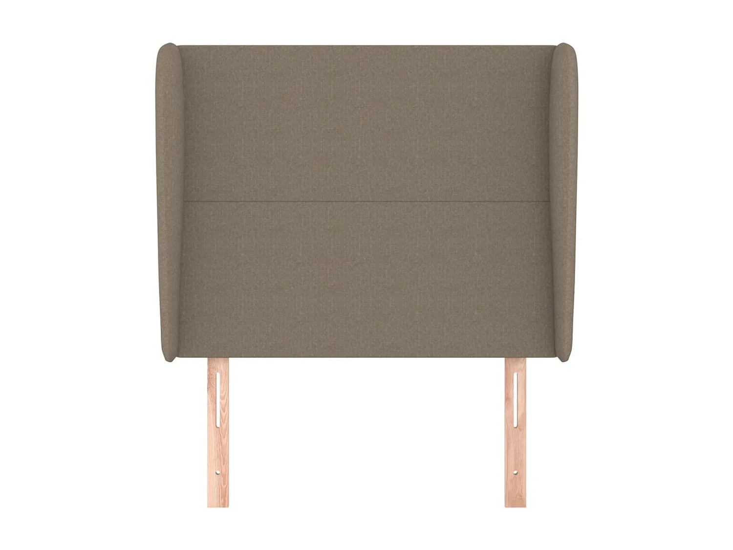 Kopfteil,Bettkopfteil mit Ohren Taupe 83x23x118/128 cm Stoff -gkd372575