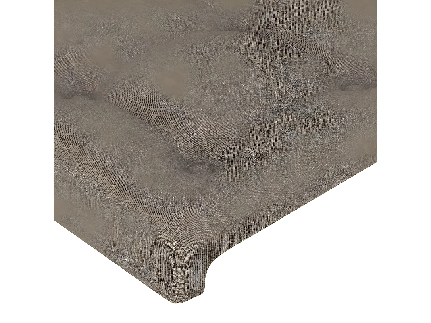 LED Kopfteil,Bettkopfteil Taupe 83x16x118/128 cm Stoff -gkd828686