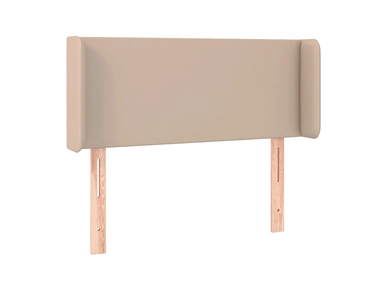 Tête de lit avec oreilles Cappuccino 93x16x78/88 cm Similicuir POI84740 BonneVie Meuble