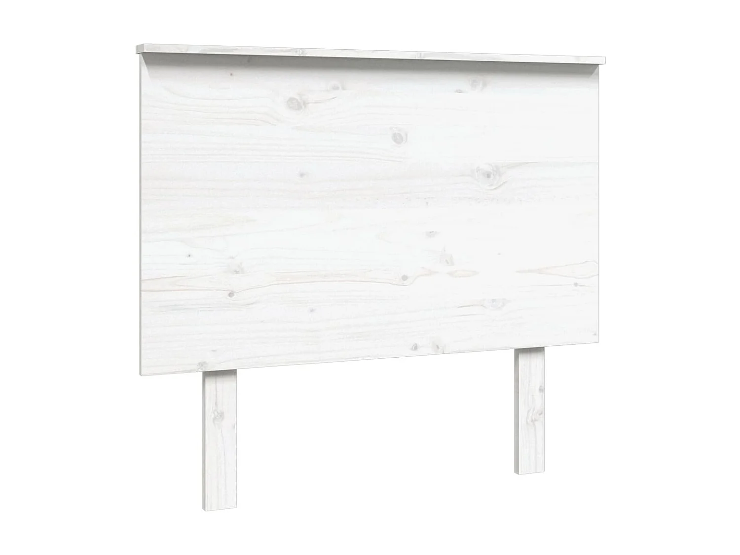 Cabeceira de cama 94x6x82,5 cm pinho maciço branco PT783616