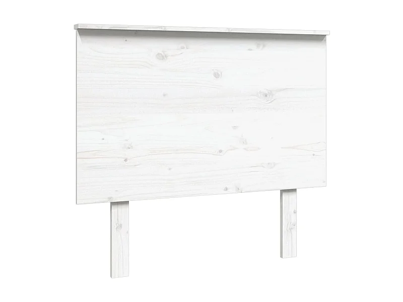Cabeceira de cama 94x6x82,5 cm pinho maciço branco PT783616