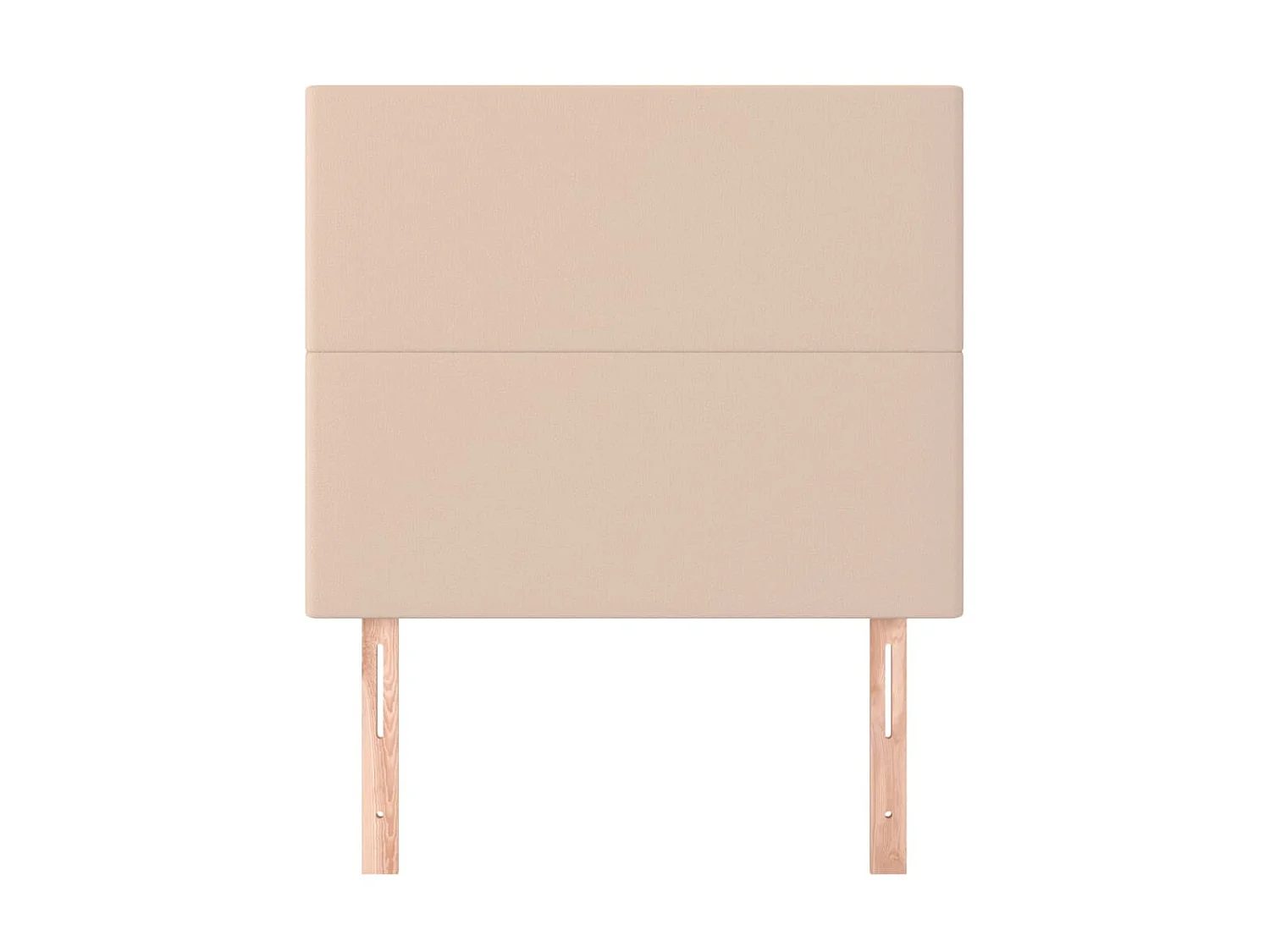 2er-set-Kopfteil,Bettkopfteile Cappuccino-Braun 80x5x78/88 cm Kunstleder -gkd970807