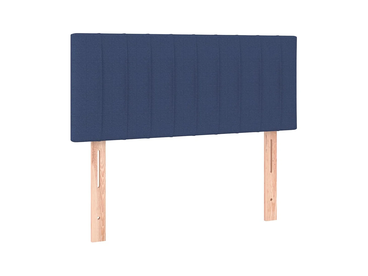 Tête de lit Bleu 90x5x78/88 cm Tissu POI31447 BonneVie Meuble