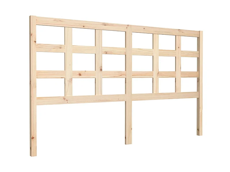 Tête de lit 165,5x4x100 cm Bois massif de pin POI54306 BonneVie Meuble