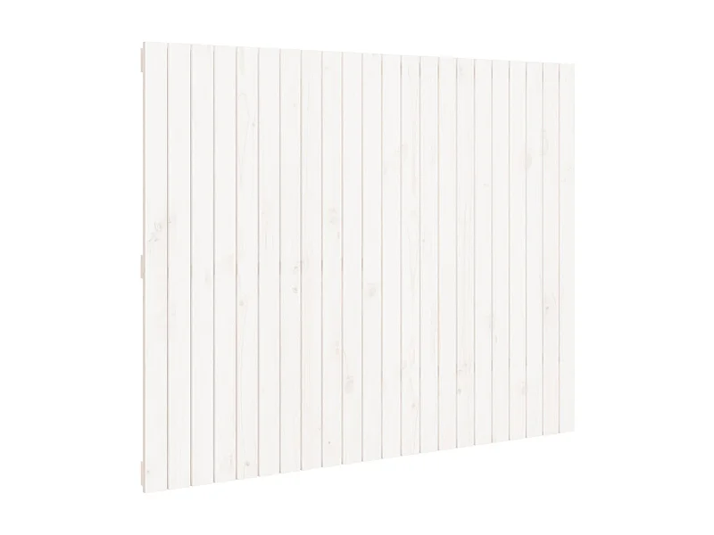 Wandhoofdbord 140x3x110 cm massief grenenhout wit NL885801