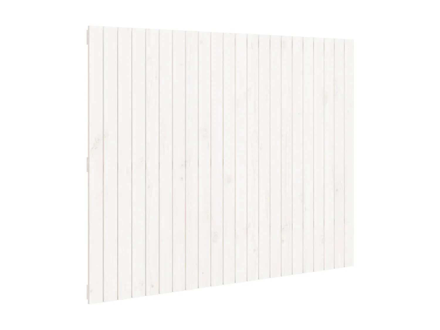 Wandhoofdbord 140x3x110 cm massief grenenhout wit NL885801