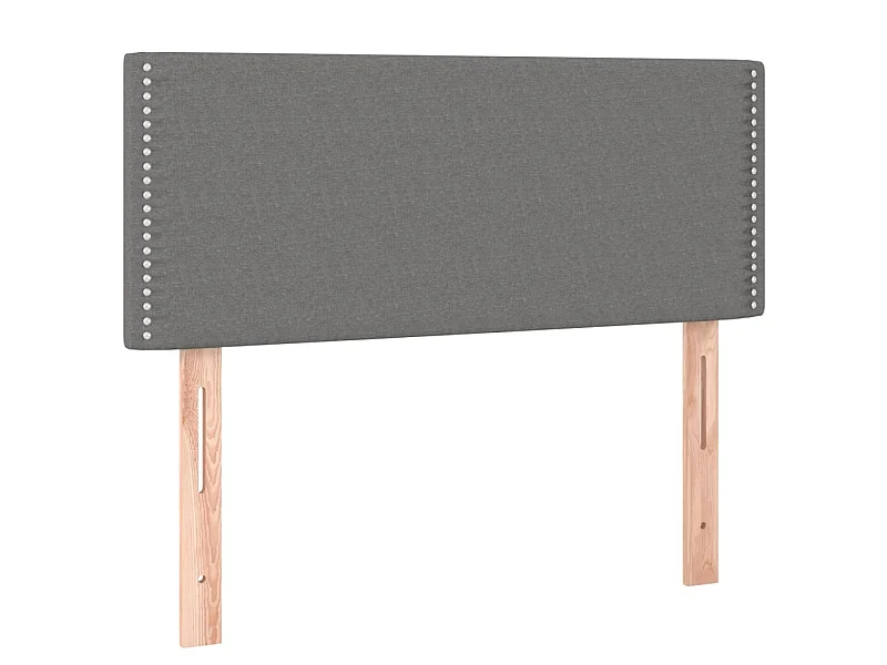 Testiera | Testata del letto Grigio Scuro 90x5x78/88 cm in Tessuto