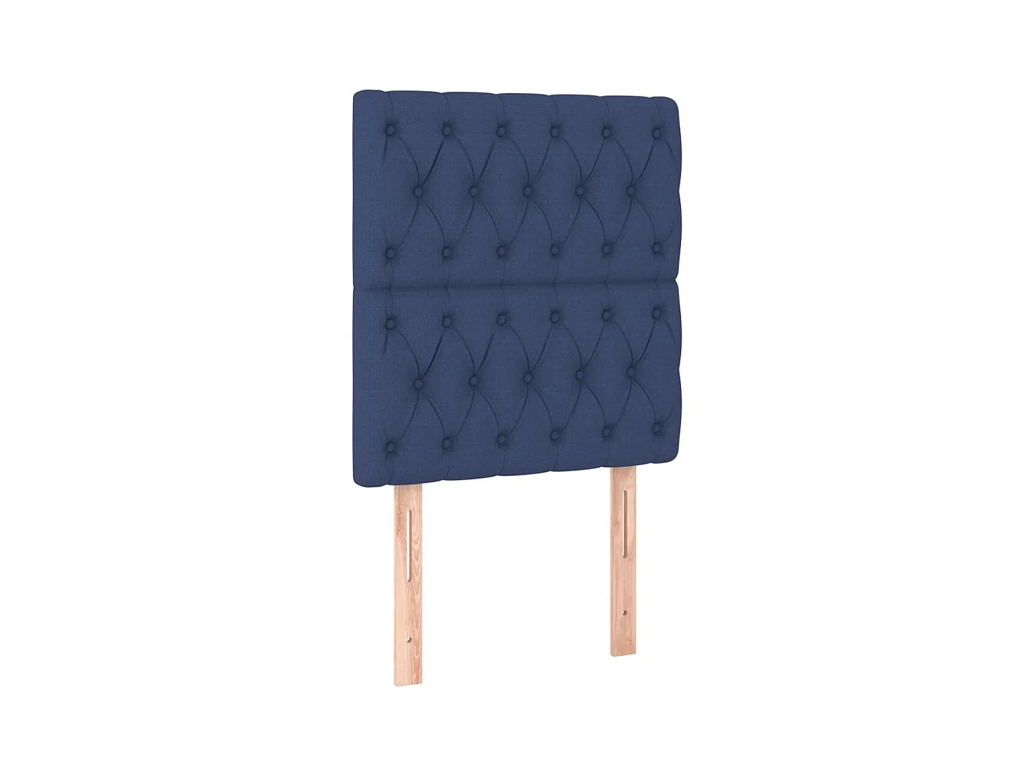Testiere | Testate del letto 2 pz Blu 80 x 7 x 78/88cm in Tessuto