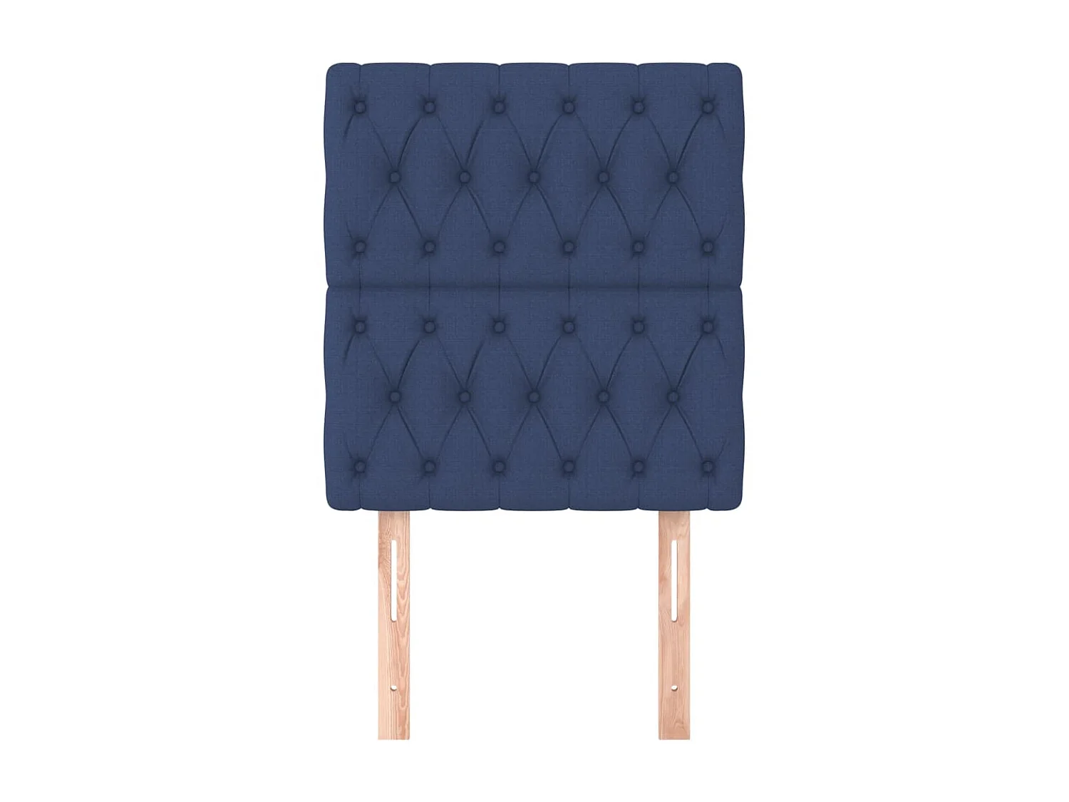 Têtes de lit 2 pcs Bleu 80x7x78/88 cm Tissu POI61420 BonneVie Meuble