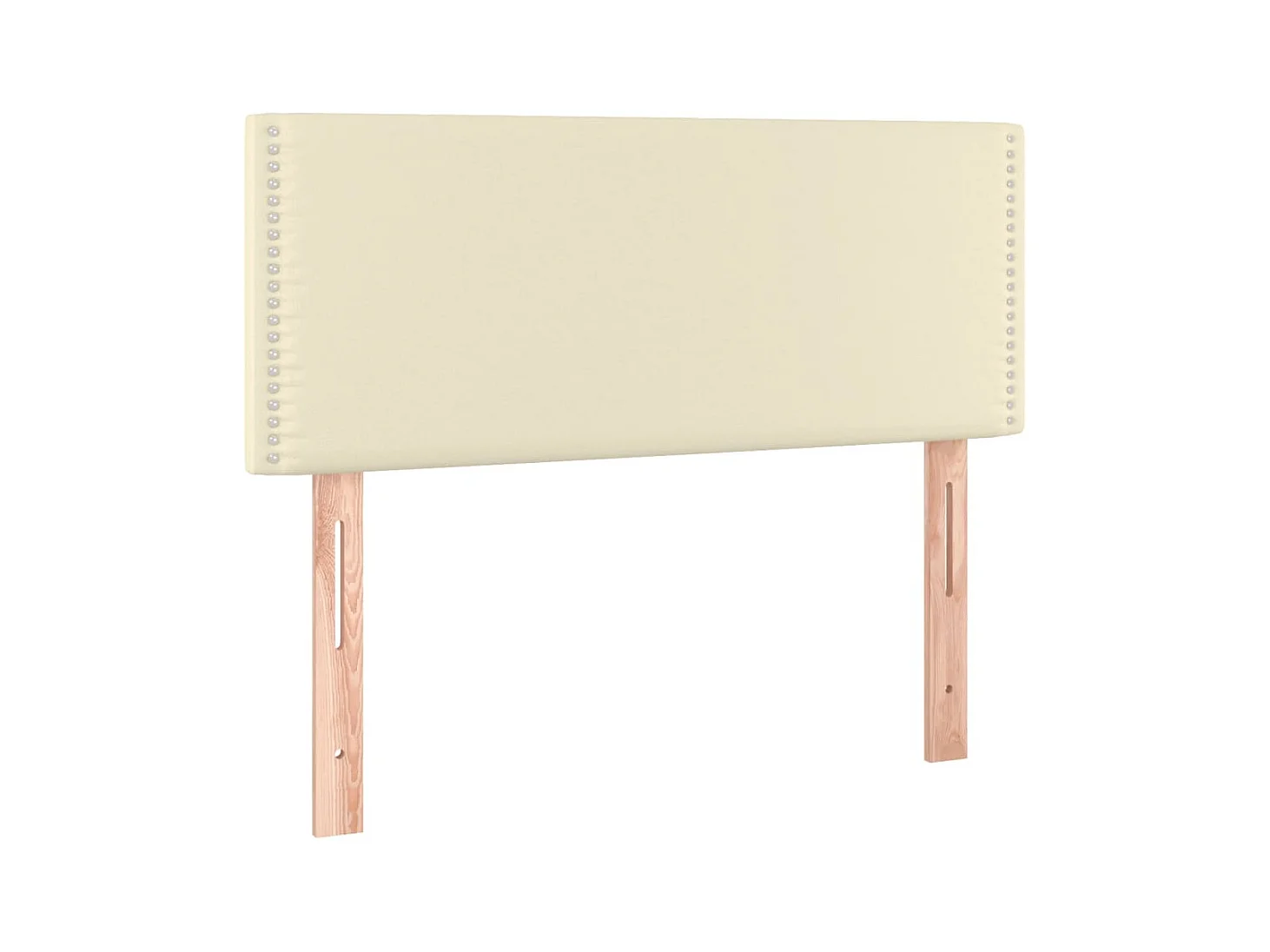 Tête de lit Crème 90x5x78/88 cm Similicuir POI63111 BonneVie Meuble