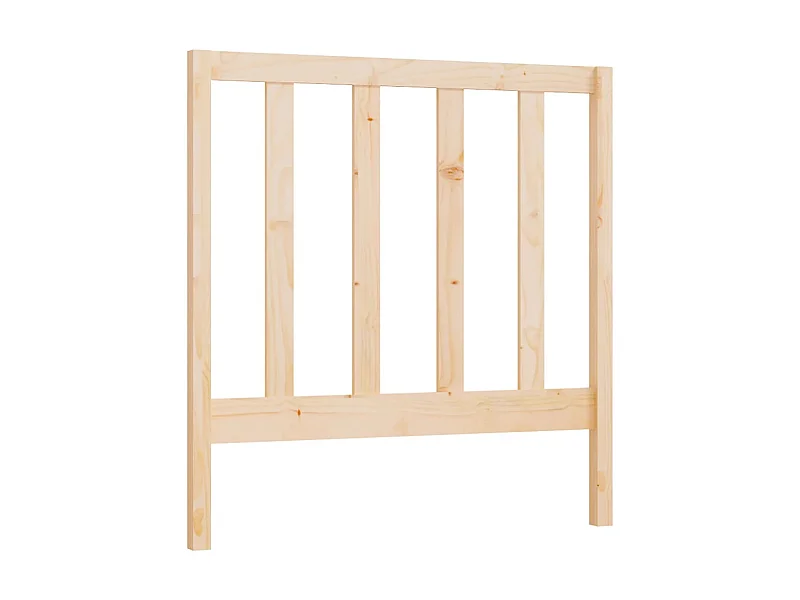 Tête de lit 96x4x100 cm Bois massif de pin POI84419 BonneVie Meuble