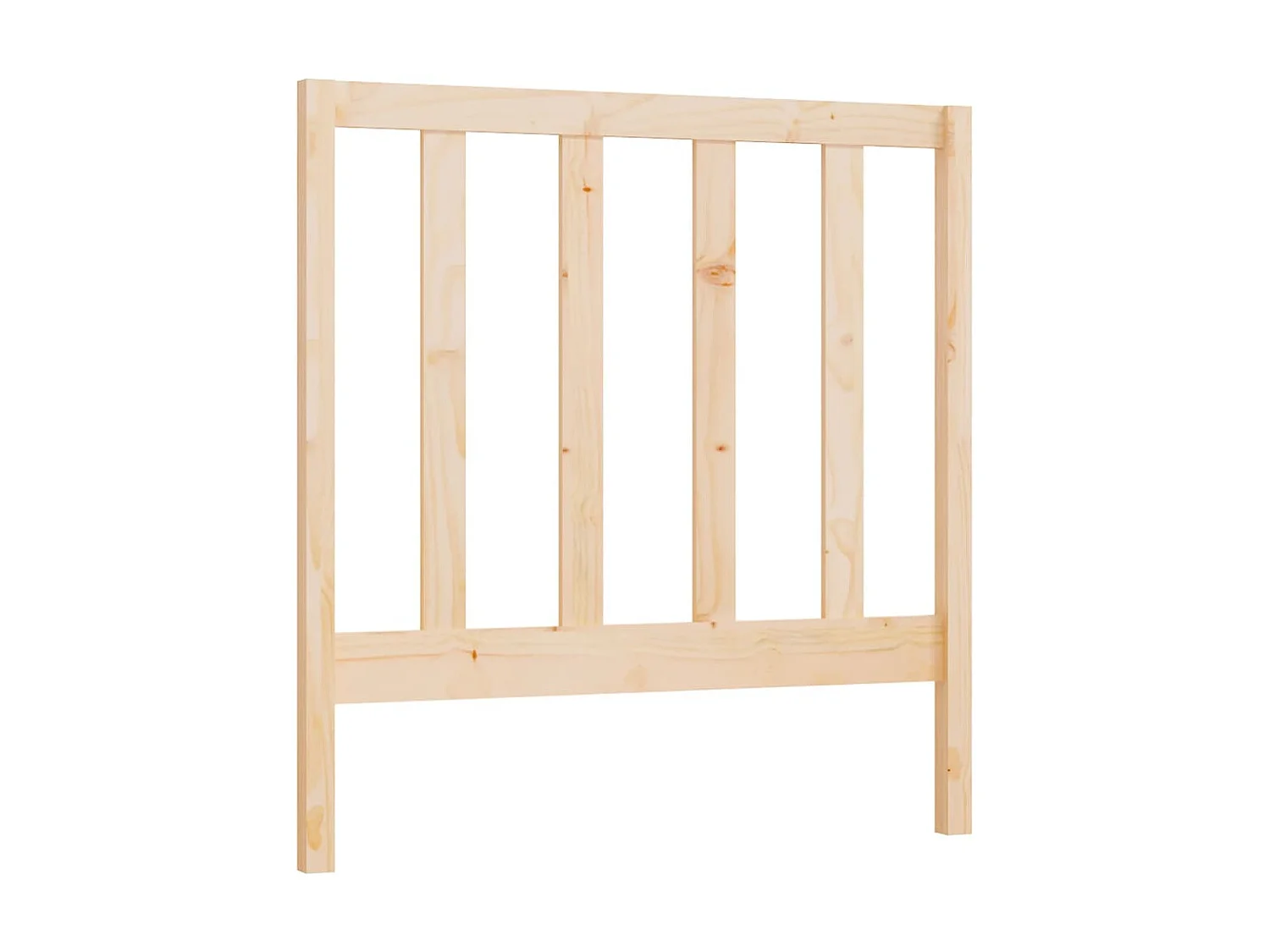 Tête de lit 96x4x100 cm Bois massif de pin POI84419 BonneVie Meuble