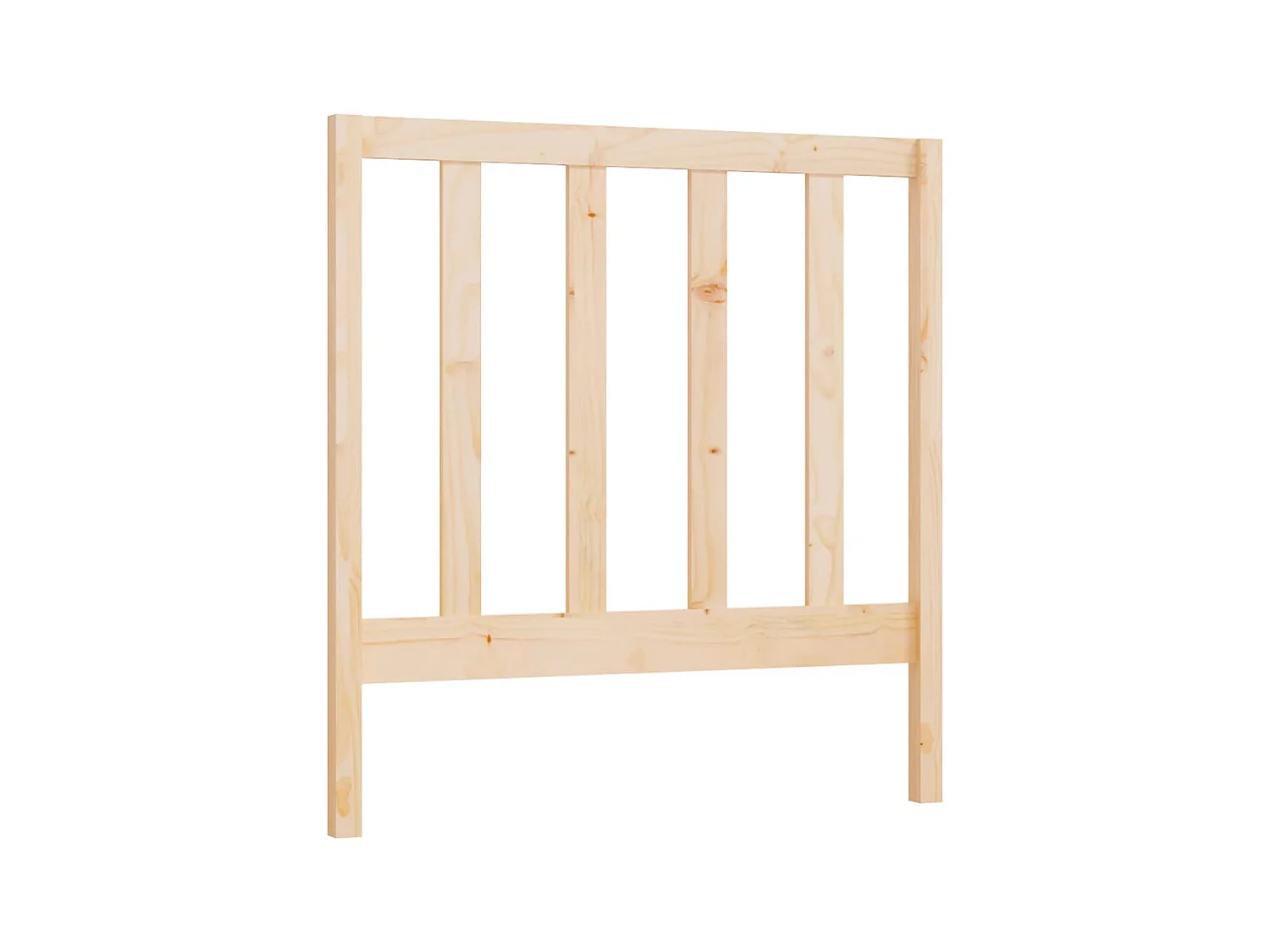 Tête de lit 96x4x100 cm Bois massif de pin POI84419 BonneVie Meuble