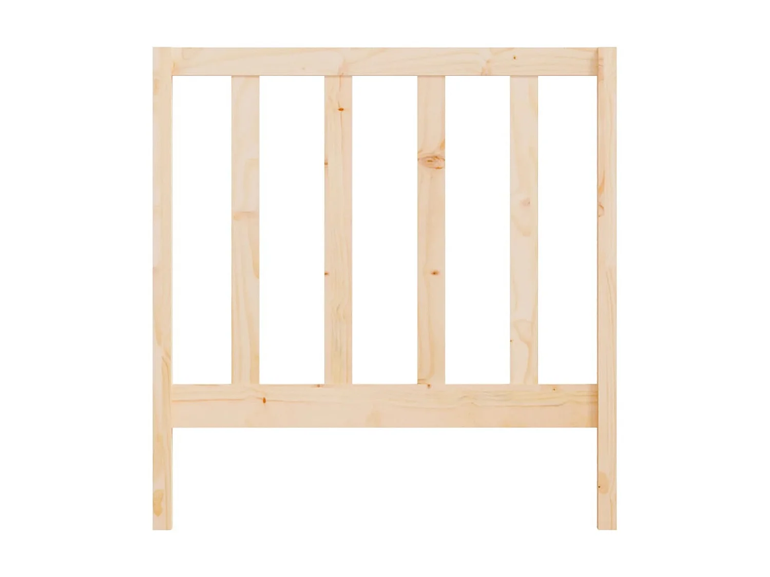 Tête de lit 96x4x100 cm Bois massif de pin POI84419 BonneVie Meuble