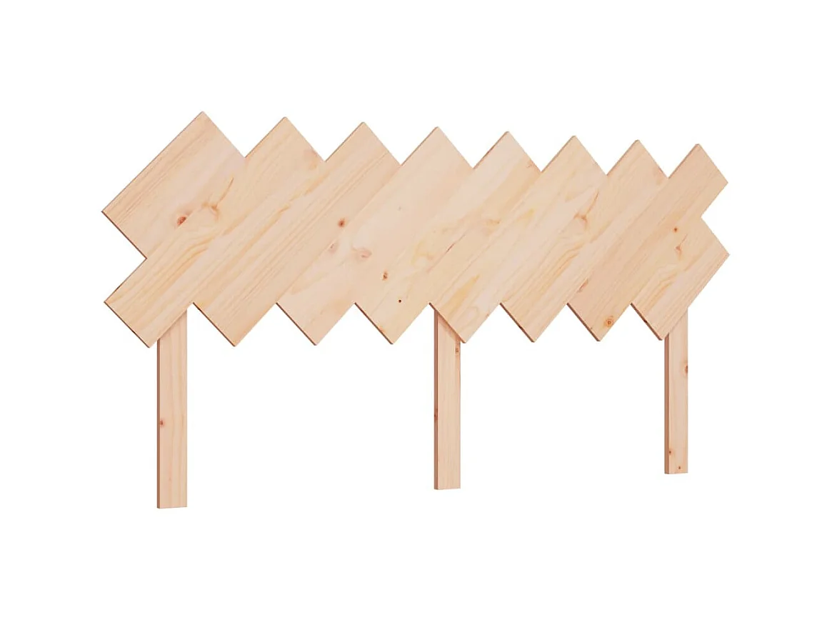 Testiera | Testata del letto per Letto 159,5x3x80,5 cm in Legno Massello di Pino