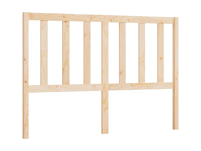 Tête de lit 126x4x100 cm Bois massif de pin POI86137 BonneVie Meuble