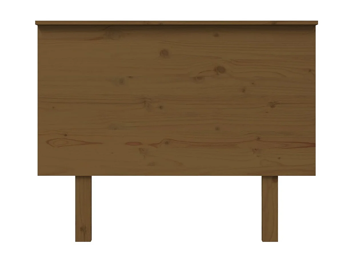 Testiera | Testata del letto per Letto ambra 104x6x82,5cm in Legno Massello di Pino