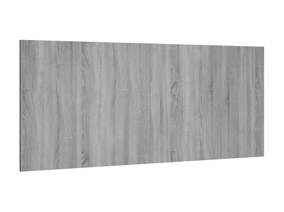 Tête de lit Sonoma gris 200x1,5x80 cm Bois d'ingénierie POI85765 BonneVie Meuble