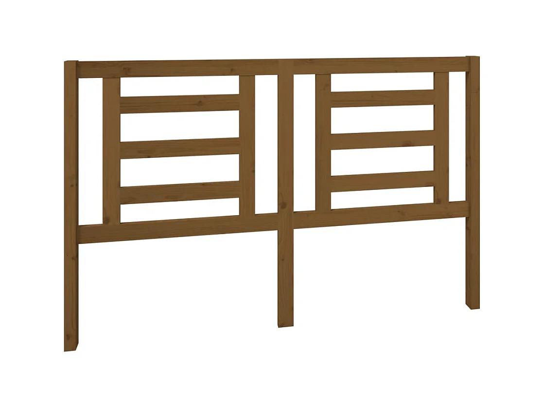 Testiera | Testata del letto per Letto ambra 156x4x100 cm in Legno Massello di Pino