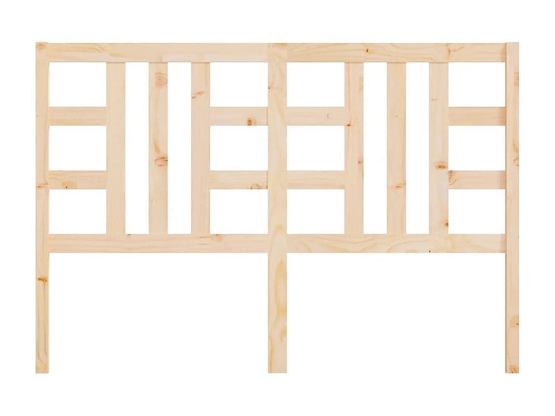 Tête de lit 141x4x100 cm Bois massif de pin POI99562 BonneVie Meuble