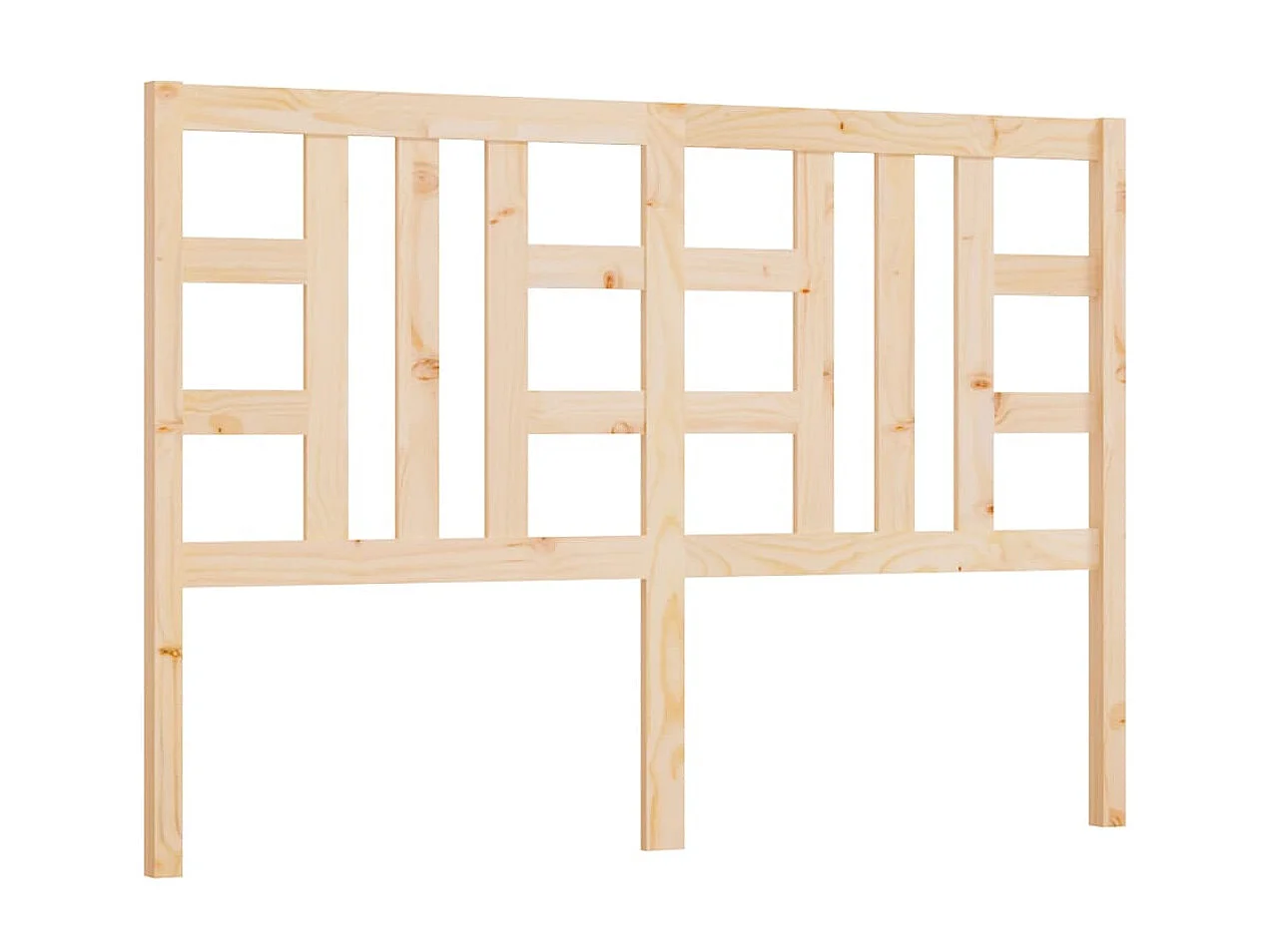 Testiera | Testata del letto per Letto 141x4x100 cm in Legno Massello di Pino