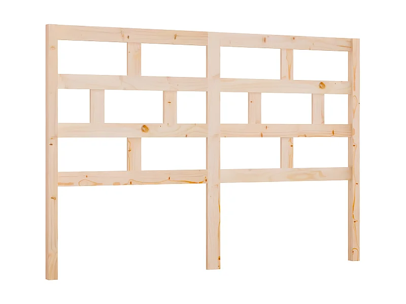 Hoofdbord 146x4x100 cm massief grenenhout NL331254