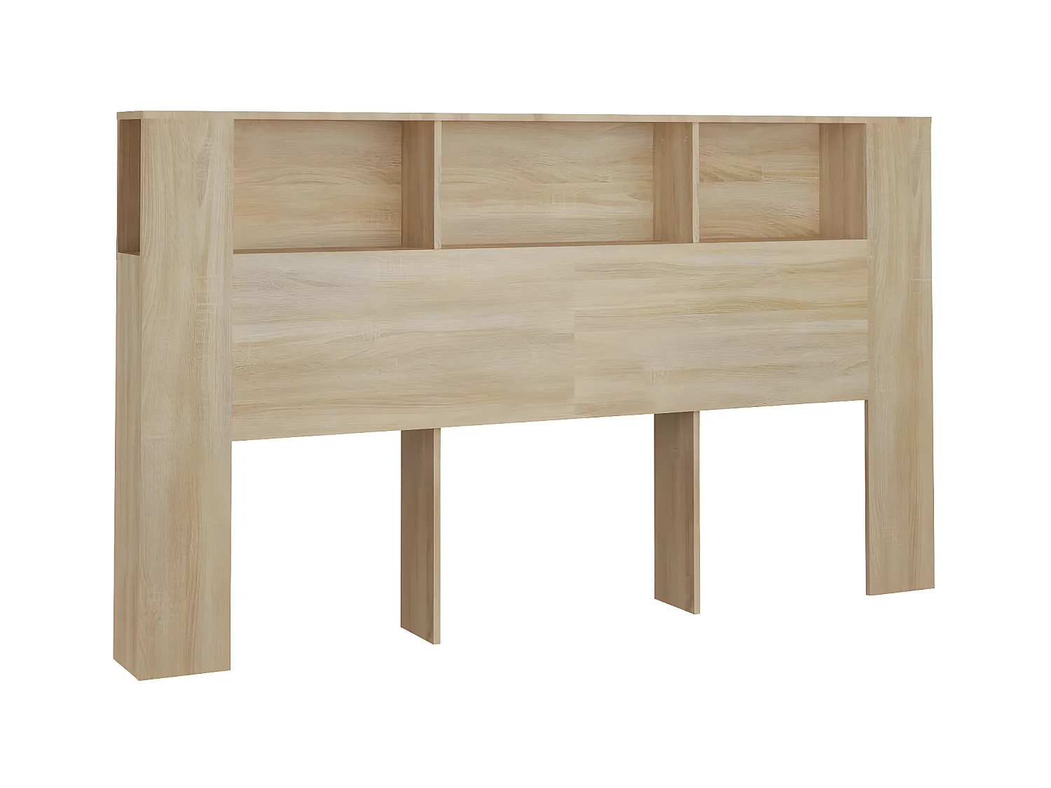 Testiera | Testata del letto con Scomparti Rovere Sonoma 180x18,5x104,5 cm