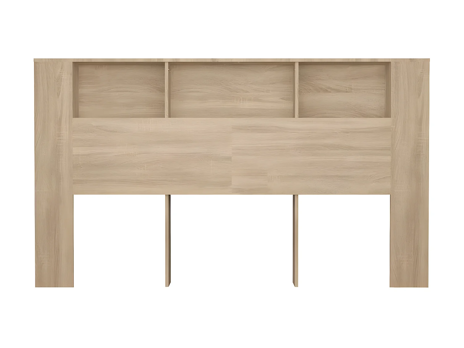 Armoire de tête de lit Chêne sonoma 180x18,5x104,5 cm POI43492 BonneVie Meuble