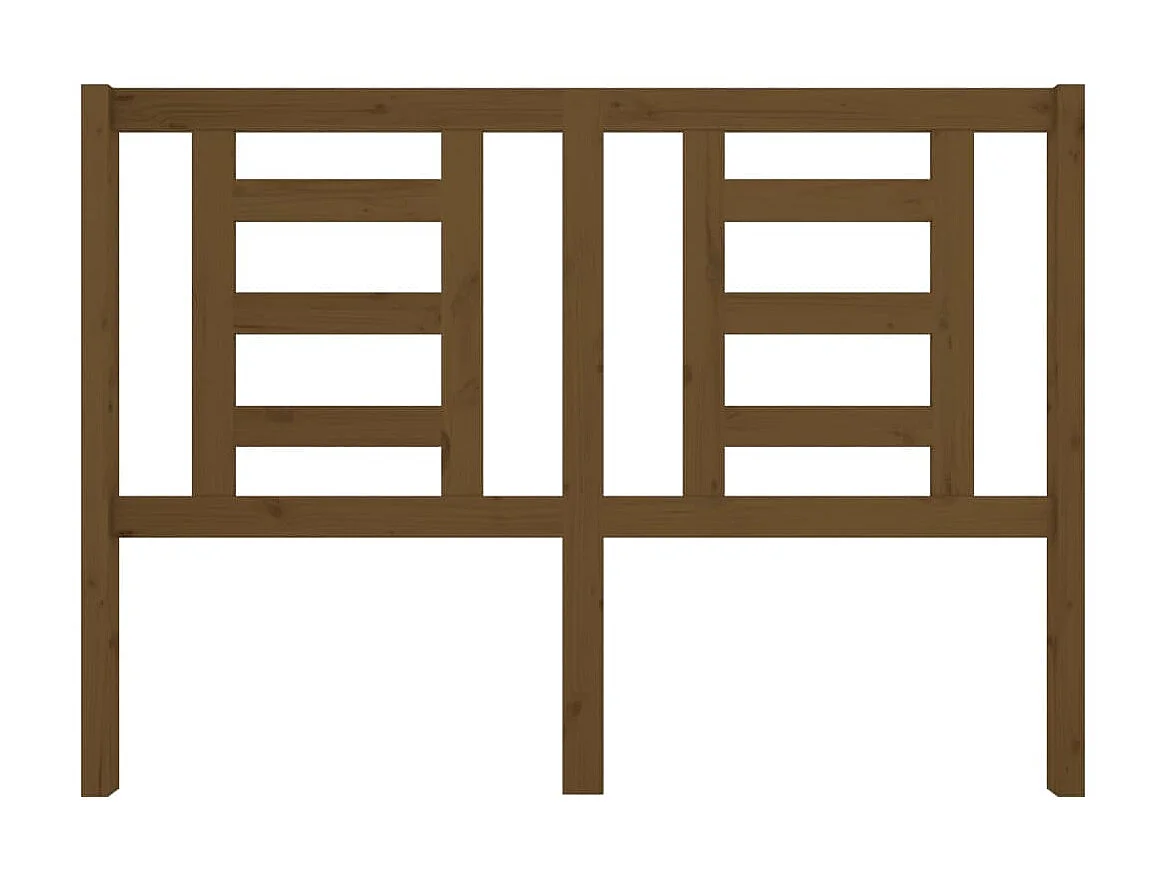 Testiera | Testata del letto per Letto ambra 141x4x100 cm in Legno Massello di Pino