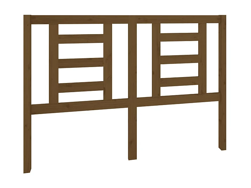 Testiera | Testata del letto per Letto ambra 141x4x100 cm in Legno Massello di Pino