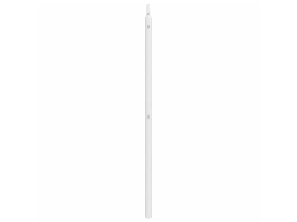 Tête de lit métal blanc 193 cm POI40937 BonneVie Meuble