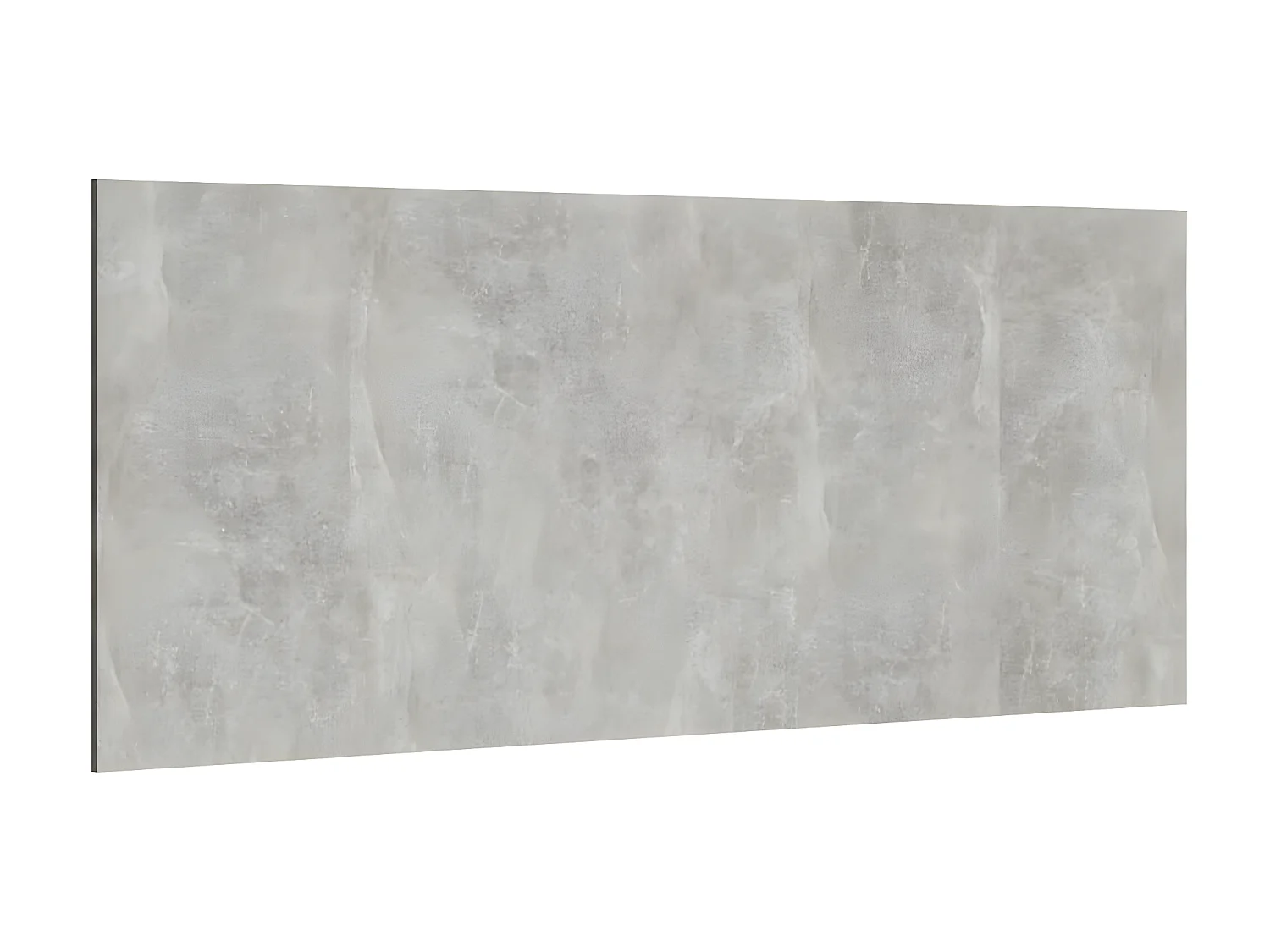 Cabecero de cama madera contrachapada gris 200x1,5x80 cm ES80530