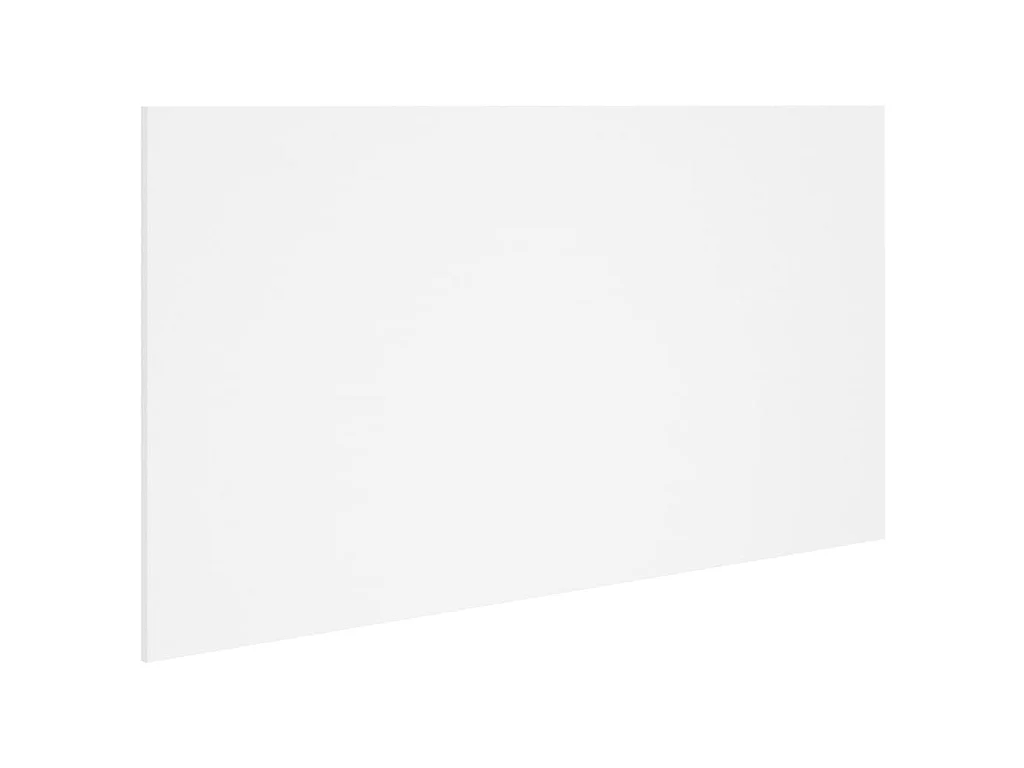 Tête de lit Blanc 160x1,5x80 cm Bois d'ingénierie POI39507 BonneVie Meuble