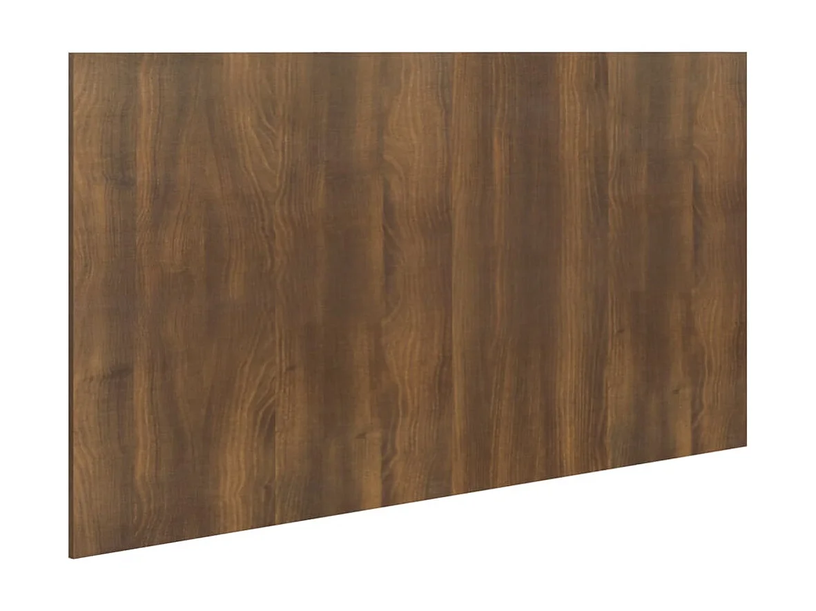 Tête de lit Chêne marron 160x1,5x80 cm Bois d'ingénierie POI21802 BonneVie Meuble