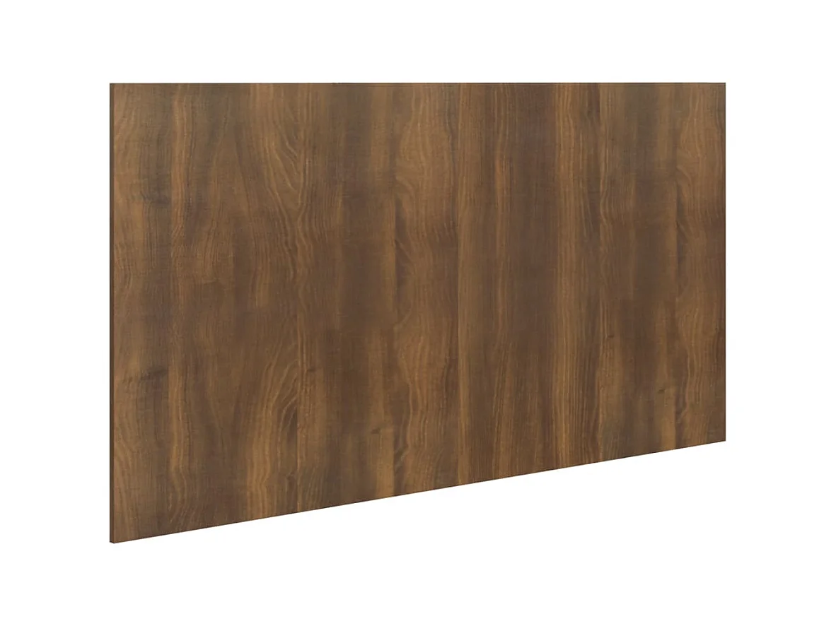Tête de lit Chêne marron 160x1,5x80 cm Bois d'ingénierie POI21802 BonneVie Meuble