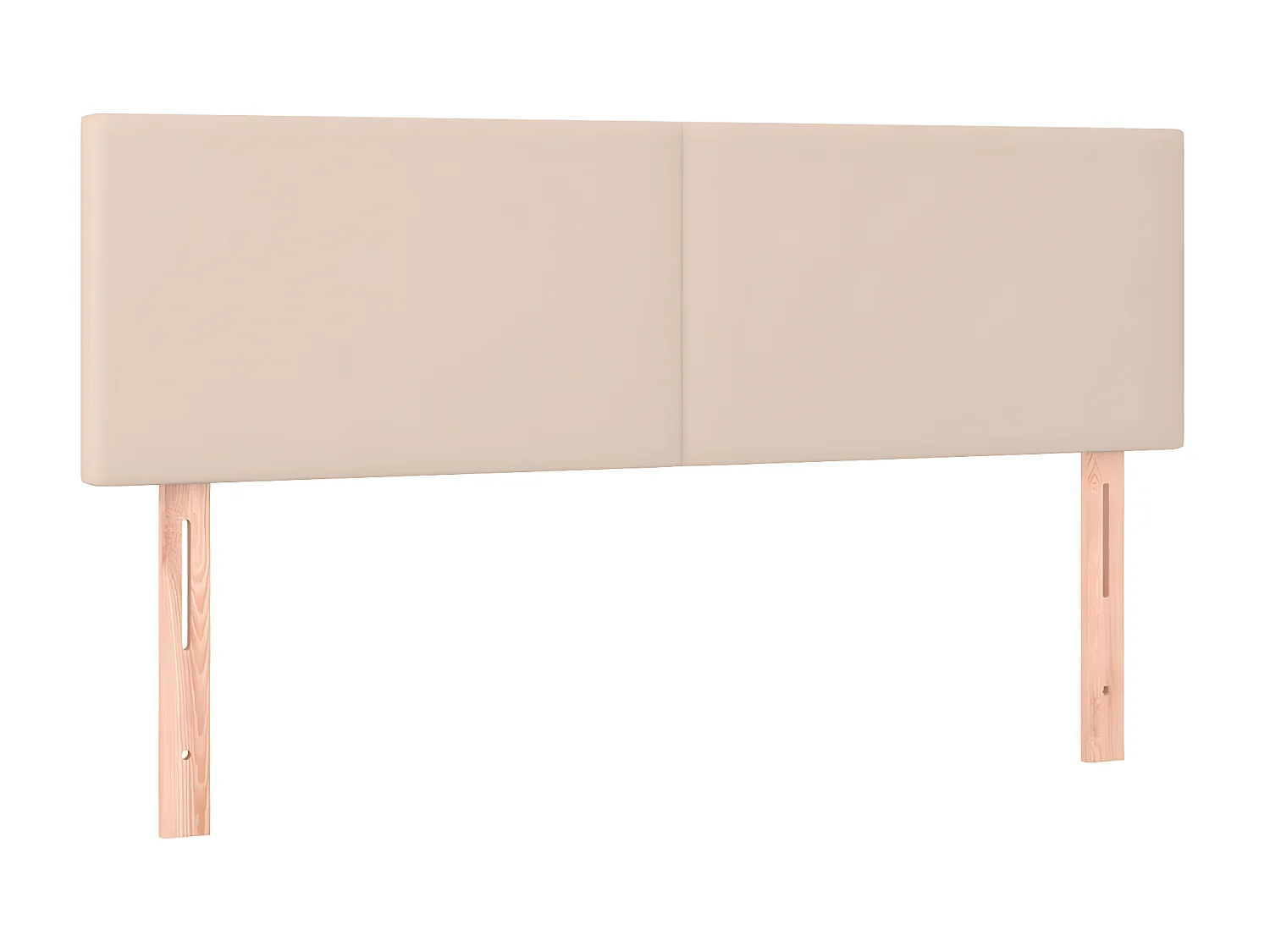 2er-set-Kopfteil,Bettkopfteile Cappuccino-Braun 72x5x78/88 cm Kunstleder -gkd118256