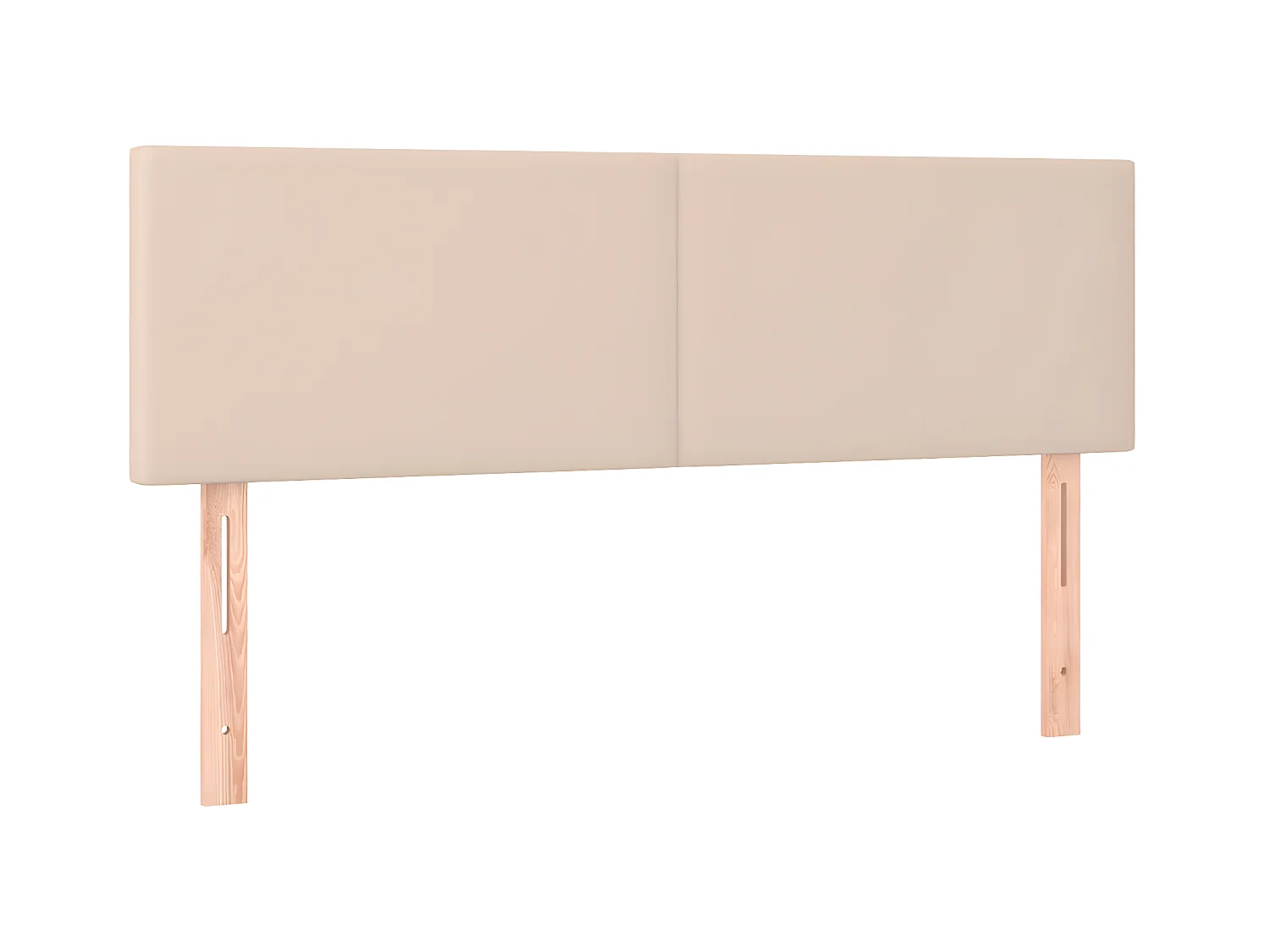 Têtes de lit 2 pcs Cappuccino 72x5x78/88 cm Similicuir POI11209 BonneVie Meuble