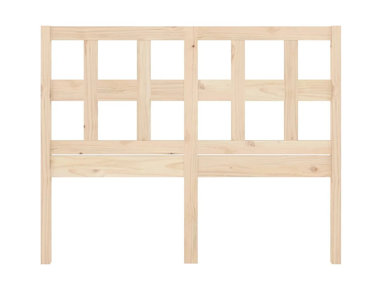 Tête de lit 140,5x4x100 cm Bois massif de pin POI87538 BonneVie Meuble