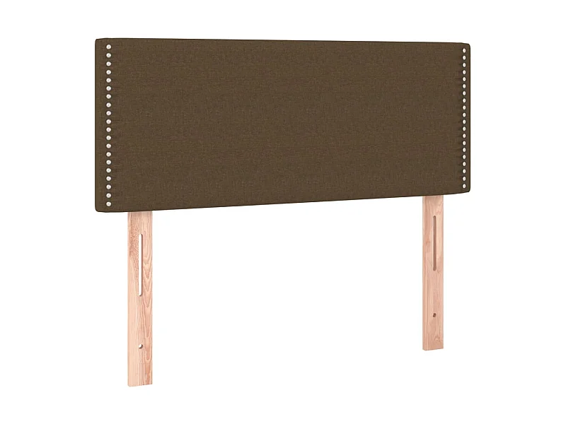 Tête de lit Marron Foncé 80x5x78/88 cm Tissu POI93834 BonneVie Meuble