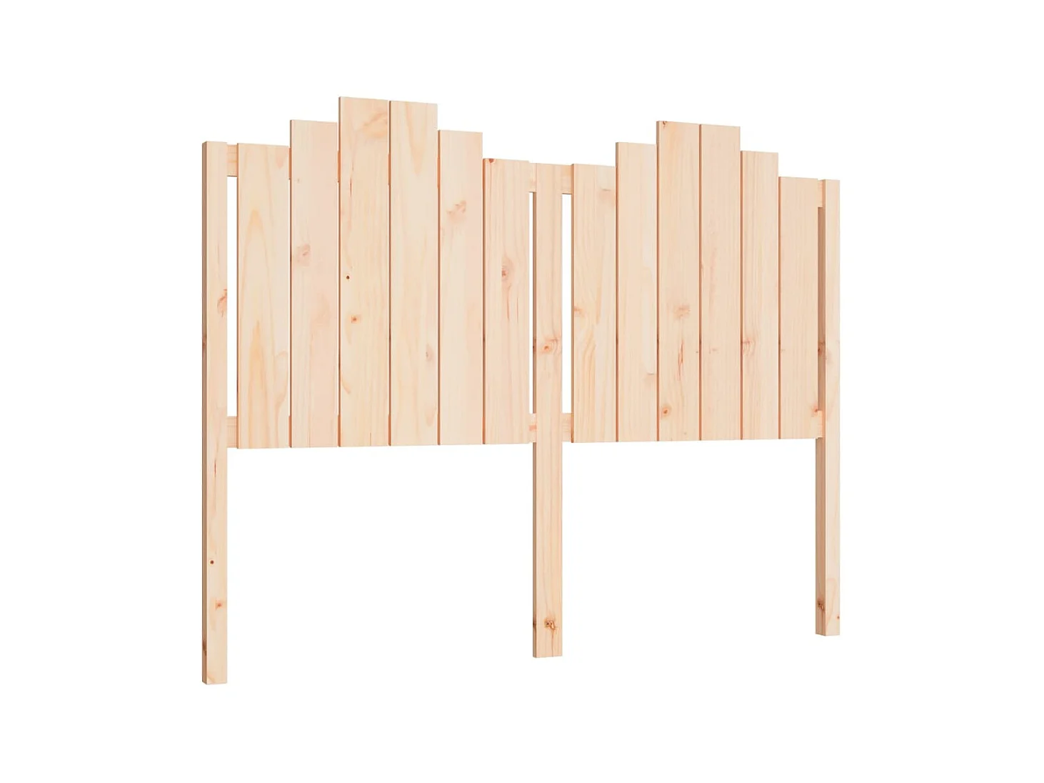 Tête de lit 146x4x110 cm Bois massif de pin POI66086 BonneVie Meuble