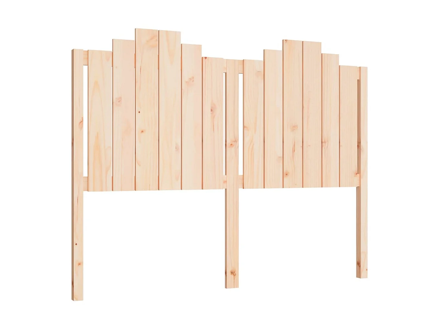 Tête de lit 146x4x110 cm Bois massif de pin POI66086 BonneVie Meuble