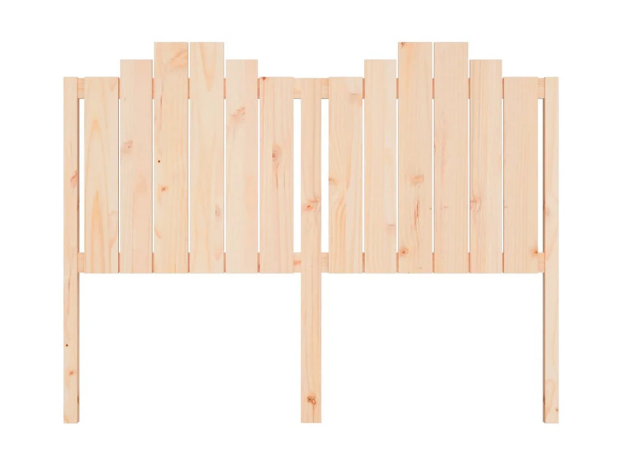 Tête de lit 146x4x110 cm Bois massif de pin POI66086 BonneVie Meuble