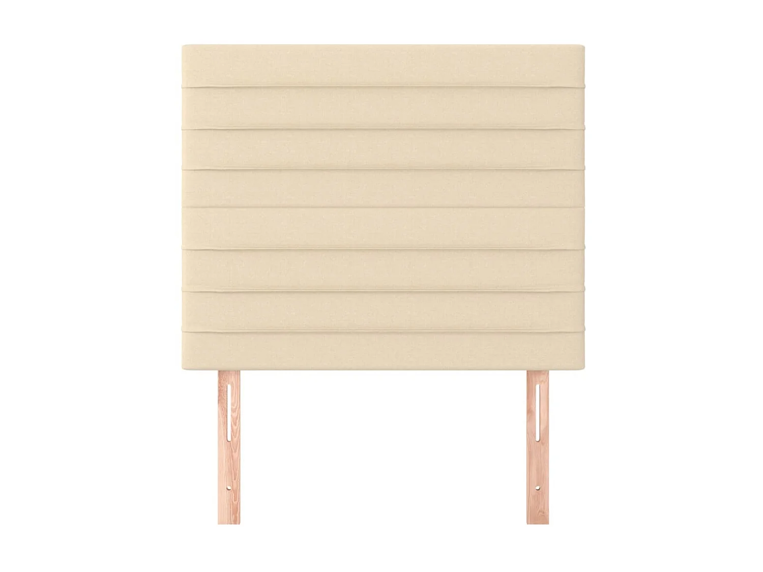 2er-set-Kopfteil,Bettkopfteile Creme 80x5x78/88 cm Stoff -gkd12246