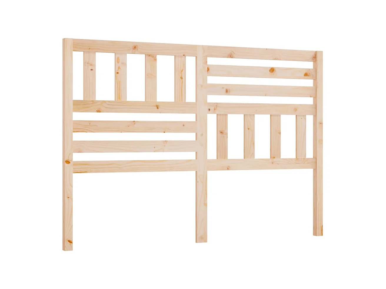 Tête de lit 141x4x100 cm Bois massif de pin POI28841 BonneVie Meuble