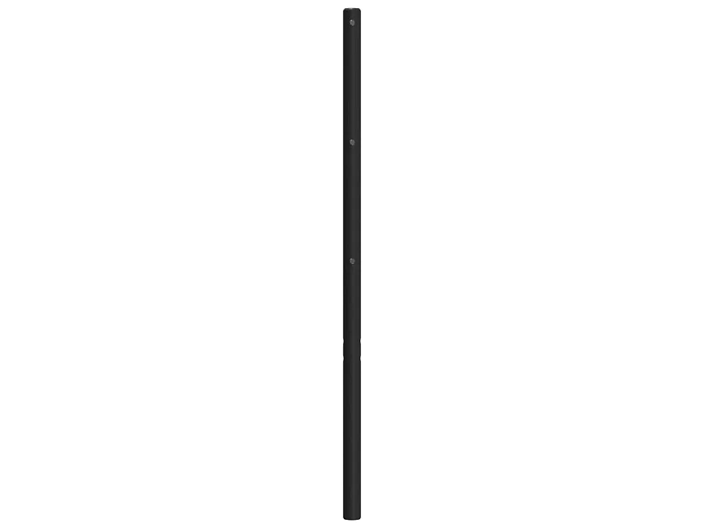 Tête de lit métal noir 140 cm POI41963 BonneVie Meuble