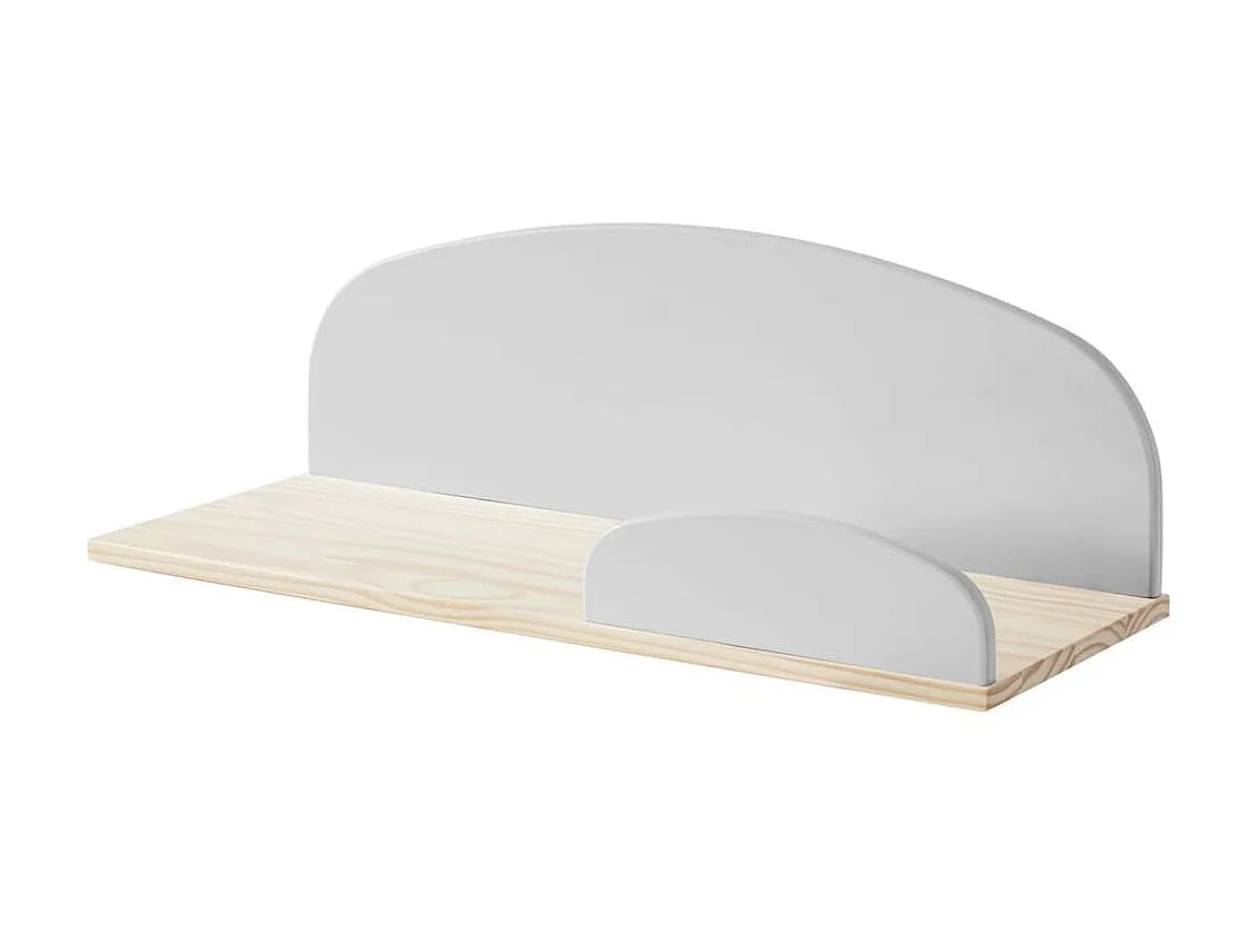 Cabecero con LED de tela azul 163x16x118/128 cm ES17917