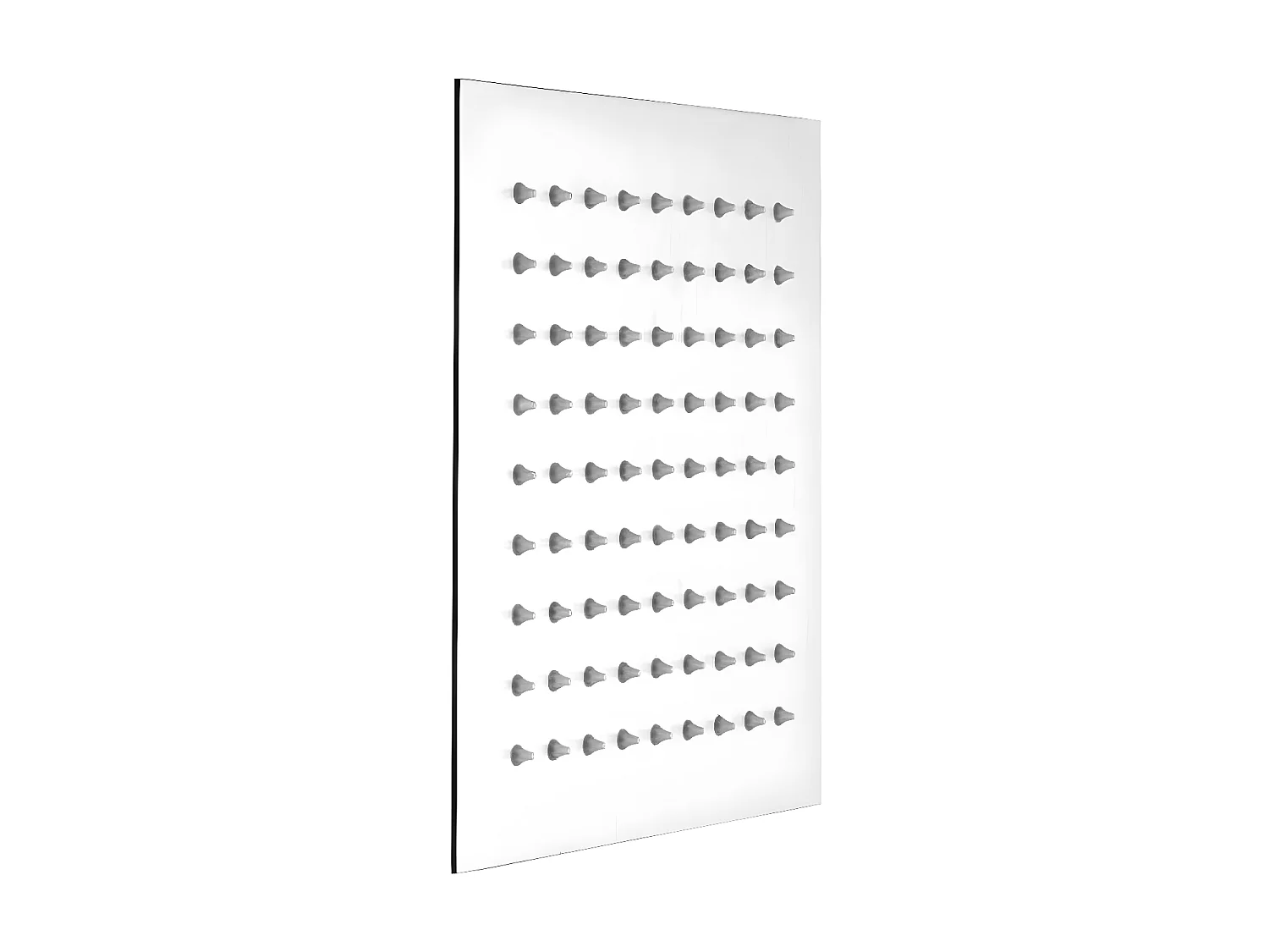 Tête de lit avec oreilles Crème 203x23x78,88 cm Tissu PEWV54956 BonneVie Meuble