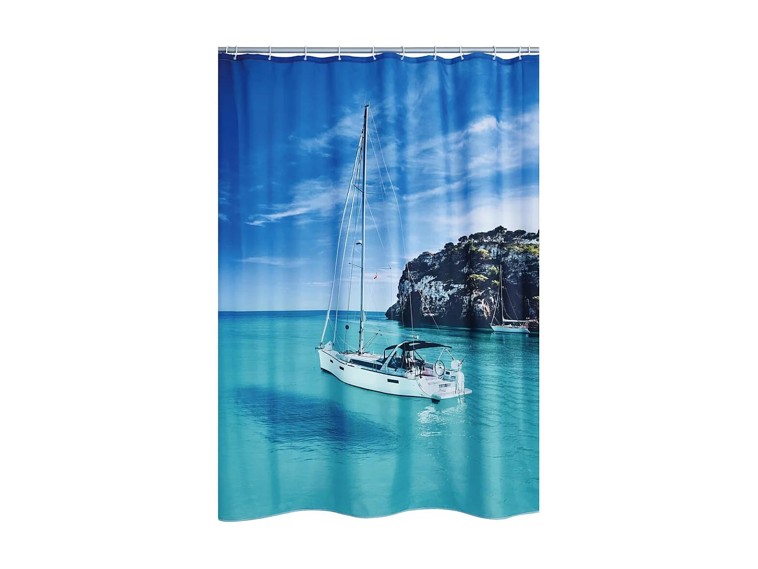 Tête de lit avec oreilles Taupe 183x23x78/88 cm Tissu POI46942 BonneVie Meuble