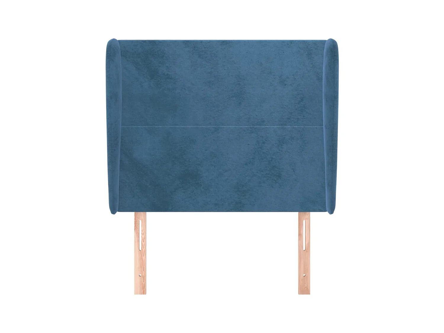 Tête de lit avec oreilles Bleu foncé 83x23x118/128 cm Velours POI38721 BonneVie Meuble