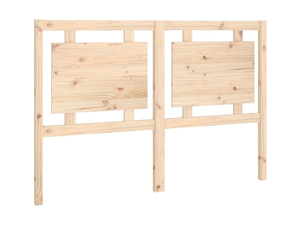 Tête de lit 145,5x4x100 cm Bois massif de pin POI79283 BonneVie Meuble